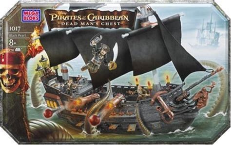 pirates of the caribbean black pearl toy ship|Mega Bloks Pirates of the Caribbean Black Pearl .
